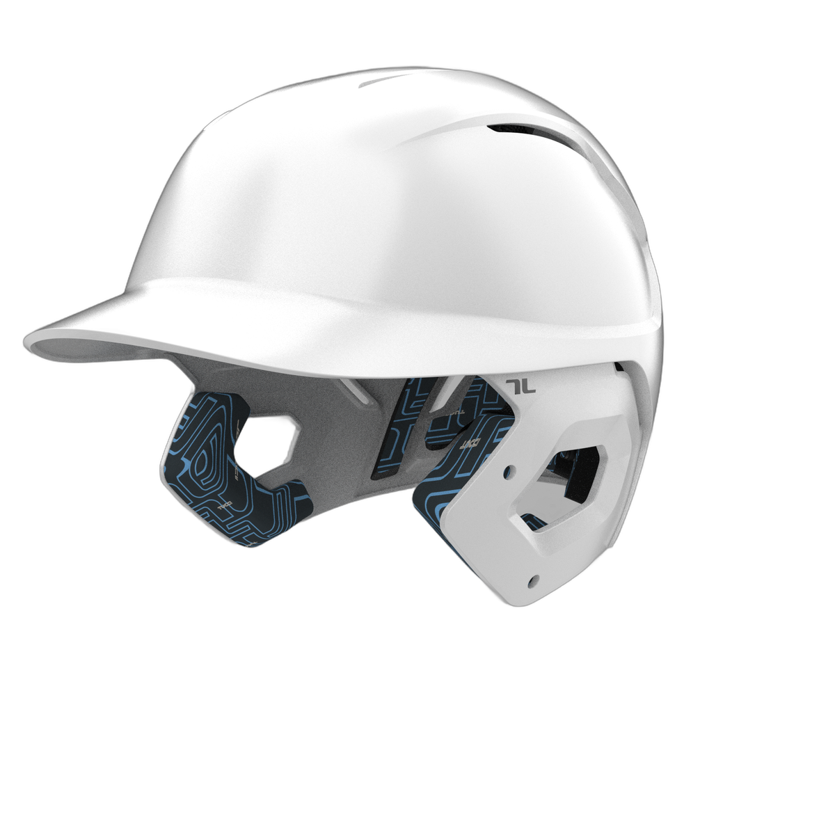 TUCCI Batting Helmet in High-Gloss White