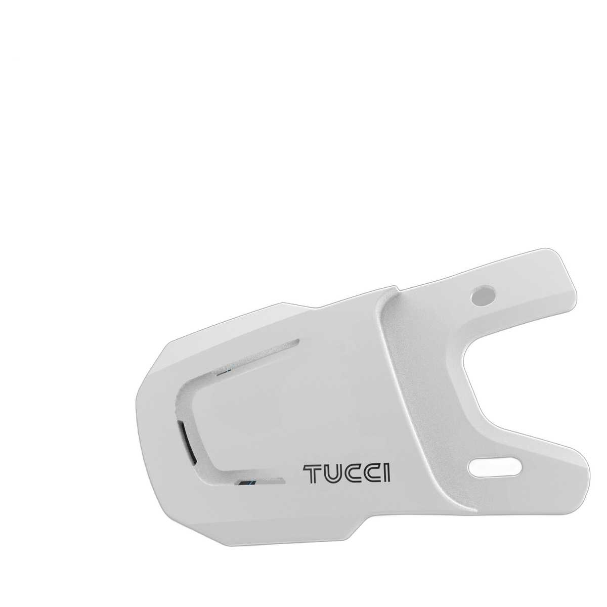 TUCCI Batting Helmet Jaw Guard in White