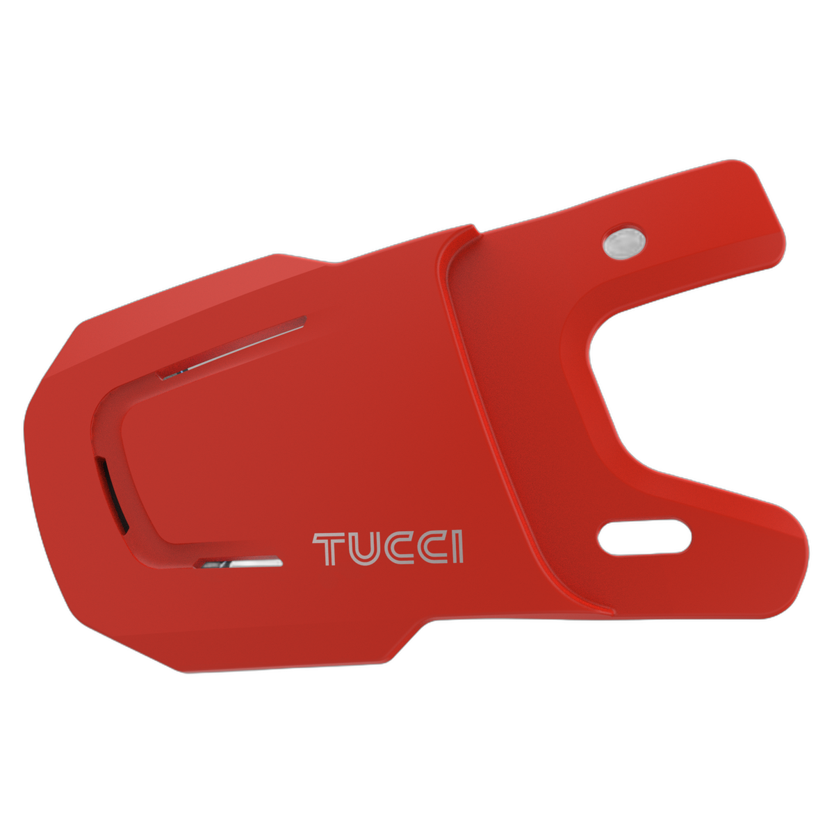 TUCCI Batting Helmet Jaw Guard in Red