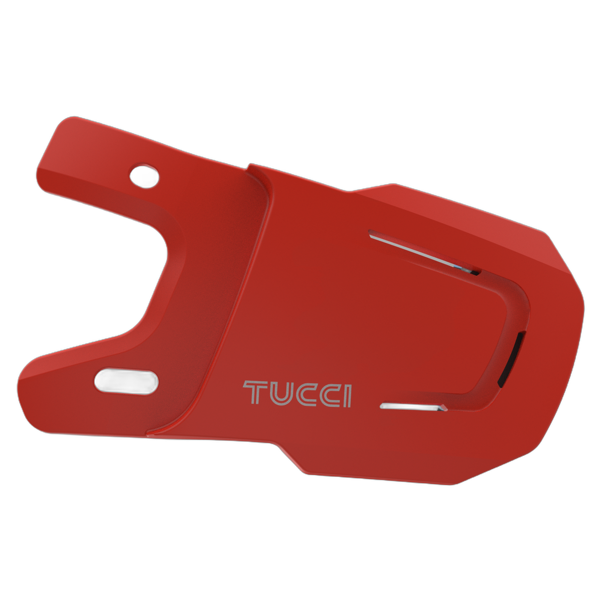 TUCCI Batting Helmet Jaw Guard in Red