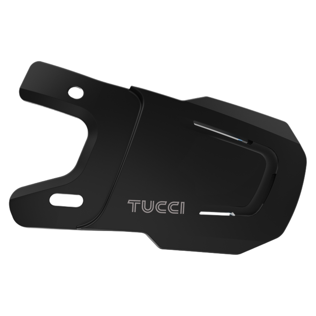 TUCCI Batting Helmet Jaw Guard in Black