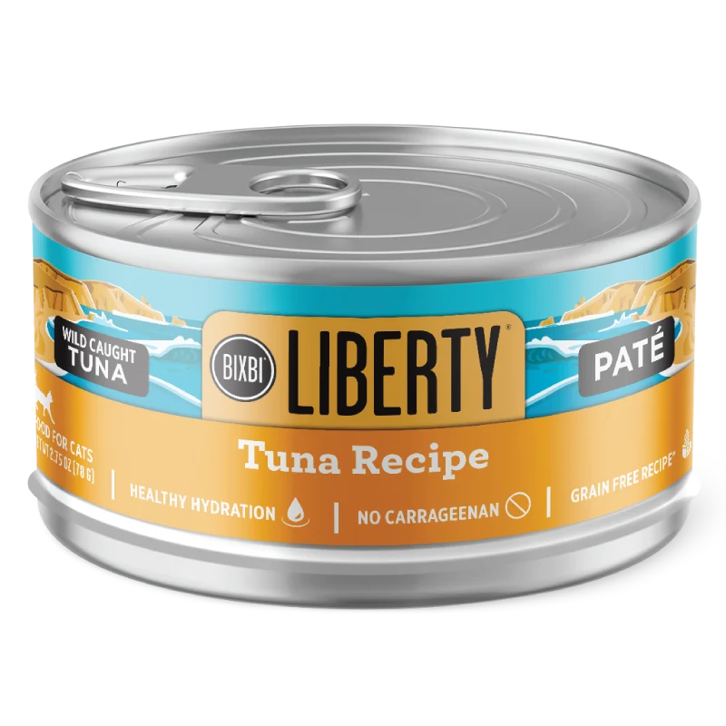 Bixbi Liberty Tuna Pate Cat Food, 2.75 oz (Case of 24)