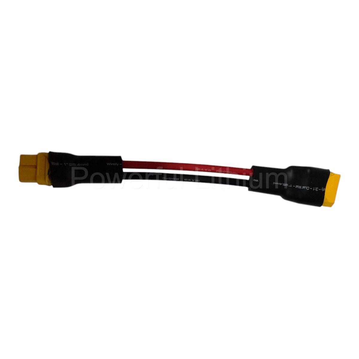 Universal XT90 TO XT60 Adapter Cable - PLUNCABXT90MXT60F, PLUNCABXT90MXT60M, PLUNCABXT90FXT60F, PLUNCABXT90FXT60M - Great Call Athletics