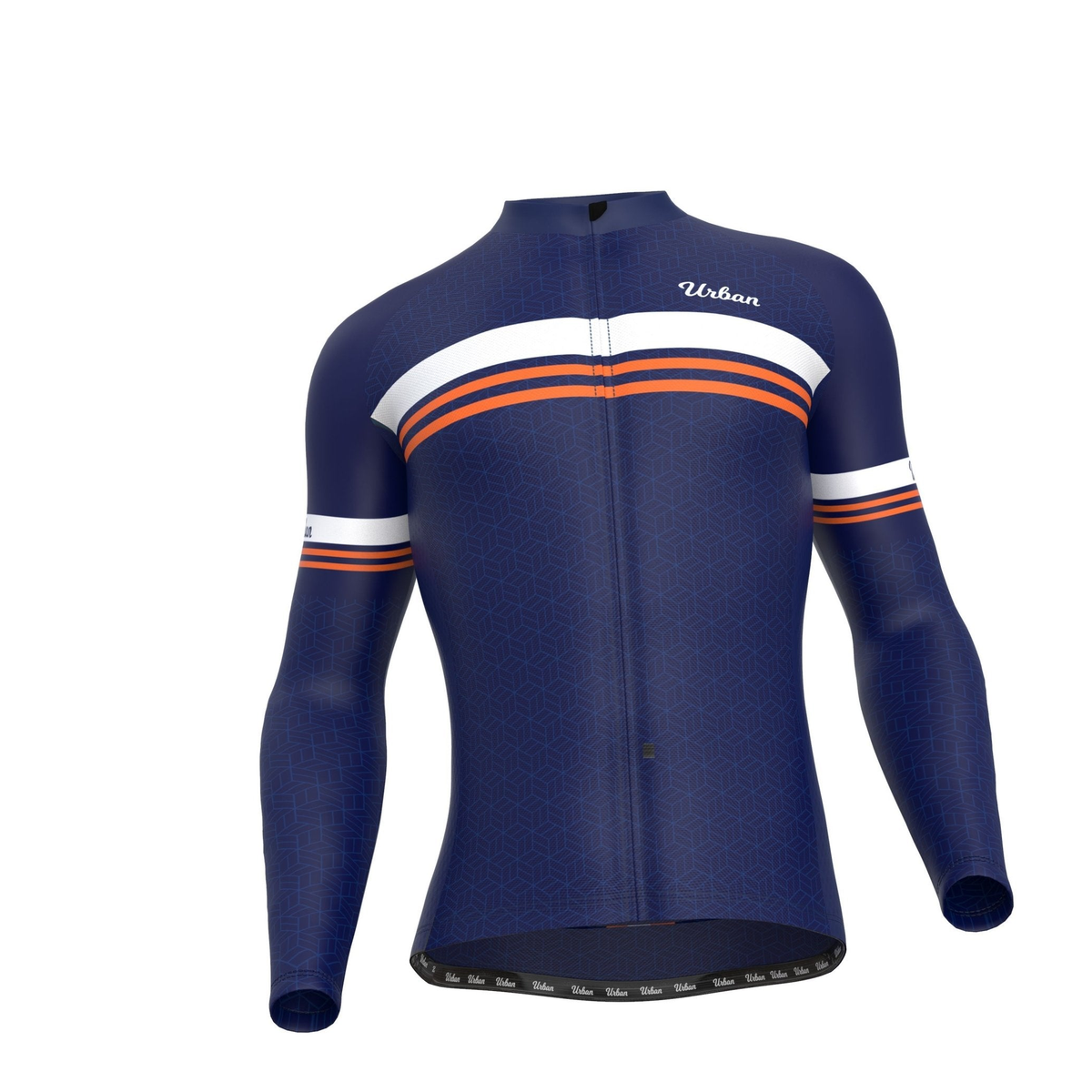 Urban Cycling Men’s Classic Blue Long Sleeve Jersey & Cargo Bib Tights Kit – Comfort, Fit, and All-Season Performance - G401, G402, G403, G404, G405, G406 - Great Call Athletics