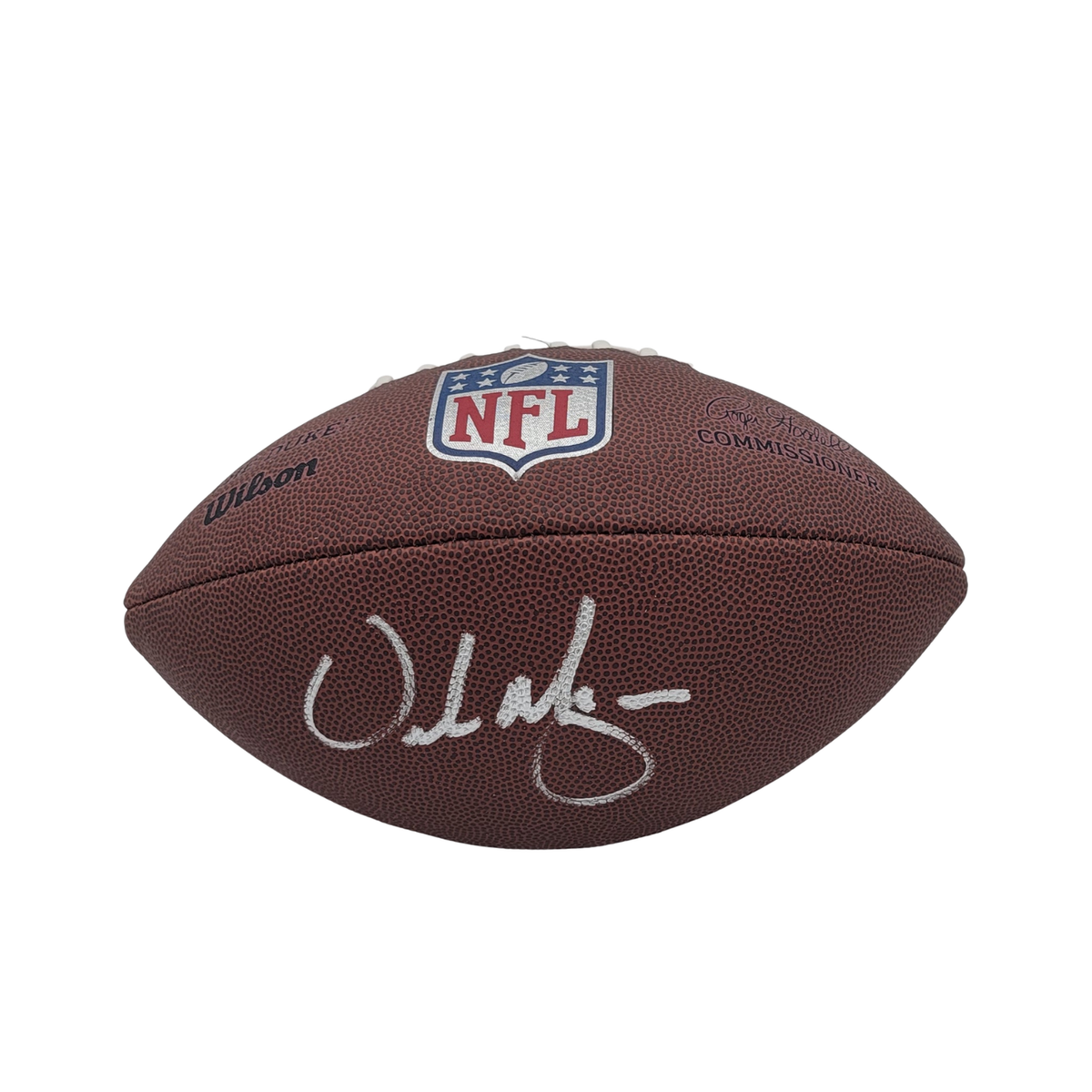 Urban Meyer Signed Jacksonville Jaguars Duke Replica Football | Beckett Witnessed