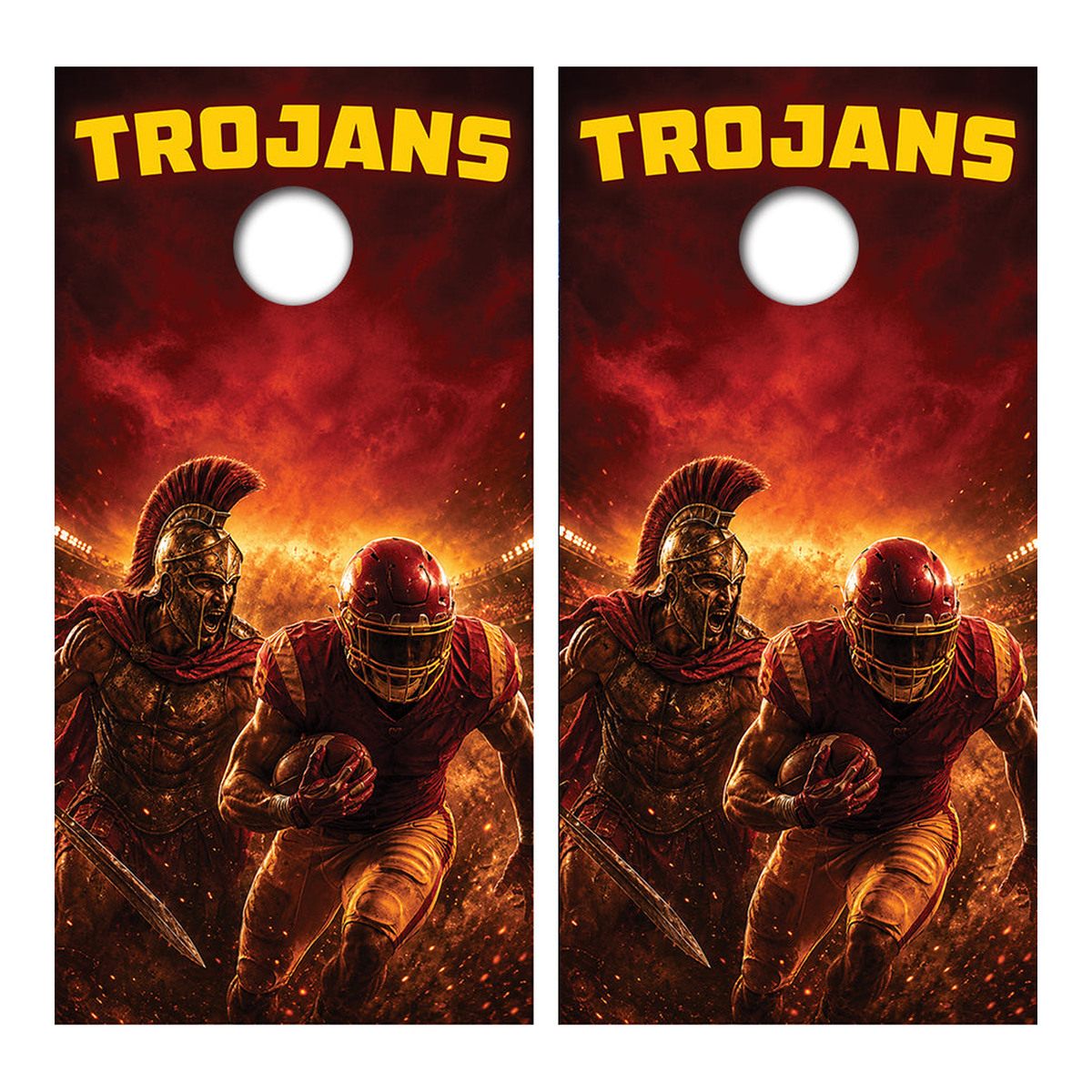 USC Trojans Football Inspired Cornhole Design - Corn5203 - Great Call Athletics