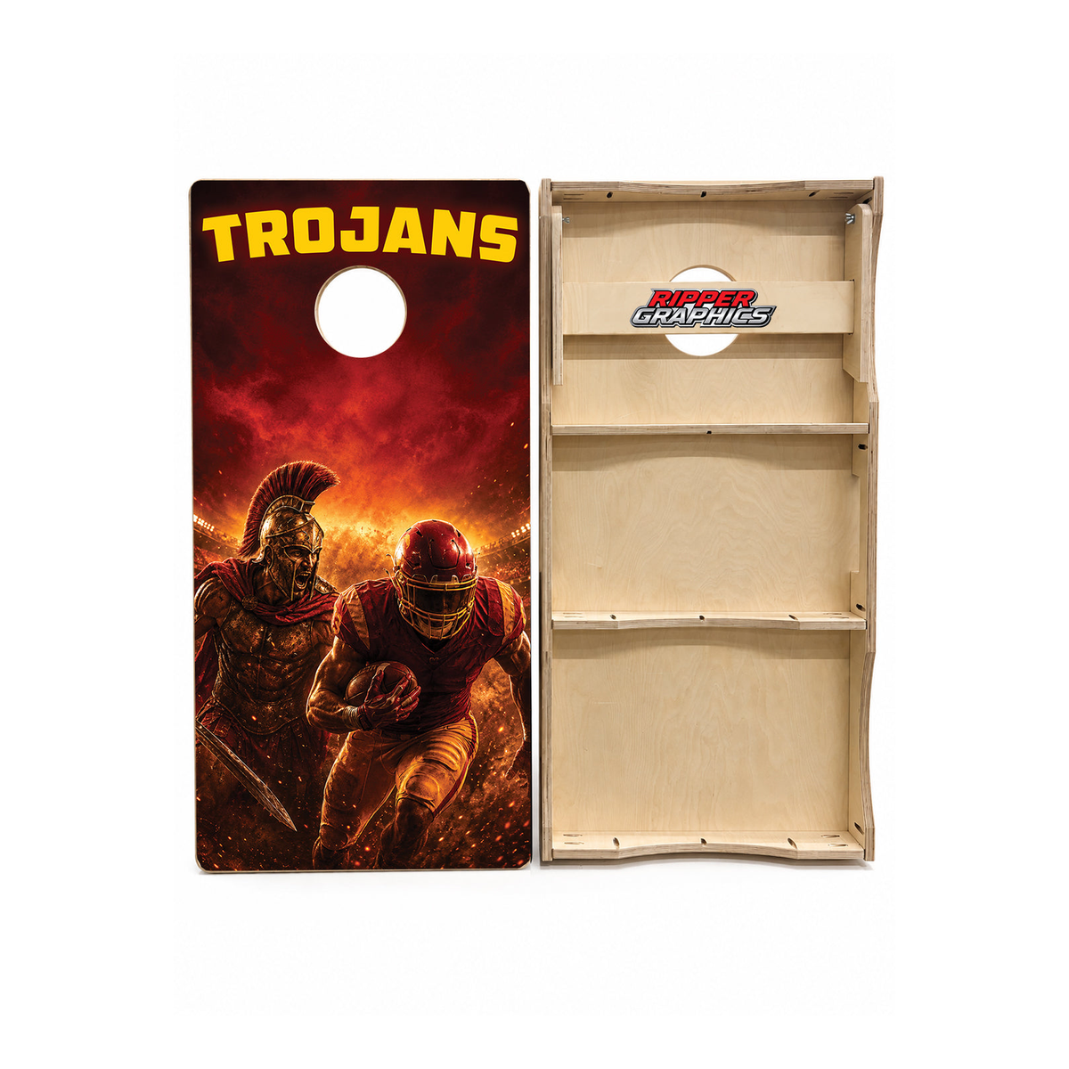 USC Trojans Football Inspired Cornhole Design - CH5203 - Great Call Athletics