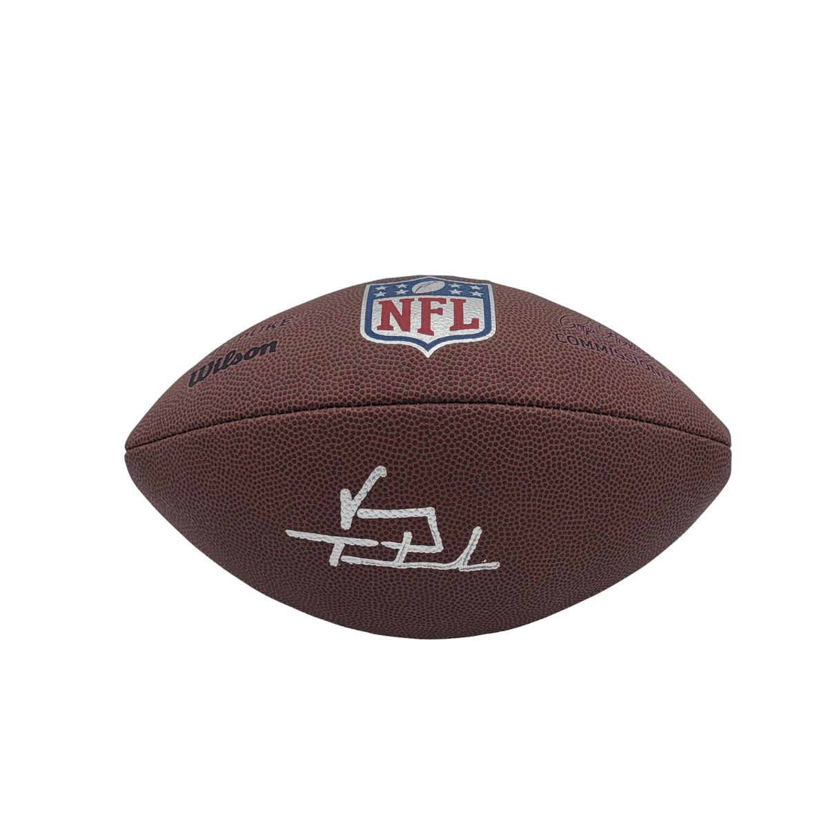 Vinny Testaverde Signed New York Jets Duke Replica Football | Beckett Witnessed