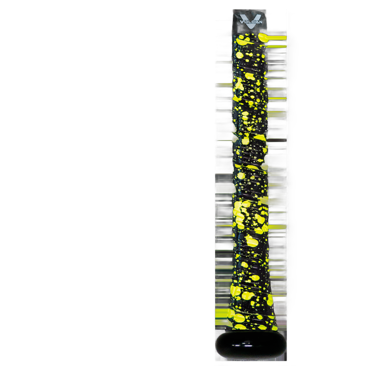 VULCAN BASEBALL Bat Grips - Optic Yellow Splatter in Yellow Splatter