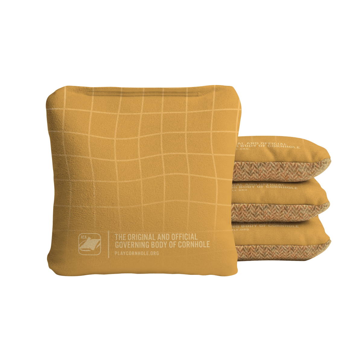 Wavy Grid Synergy Soft Cornhole Bags - View 5