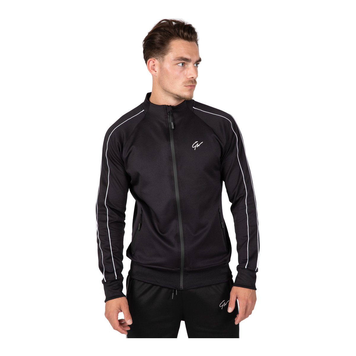 Wenden Track Jacket - Black/White product photo
