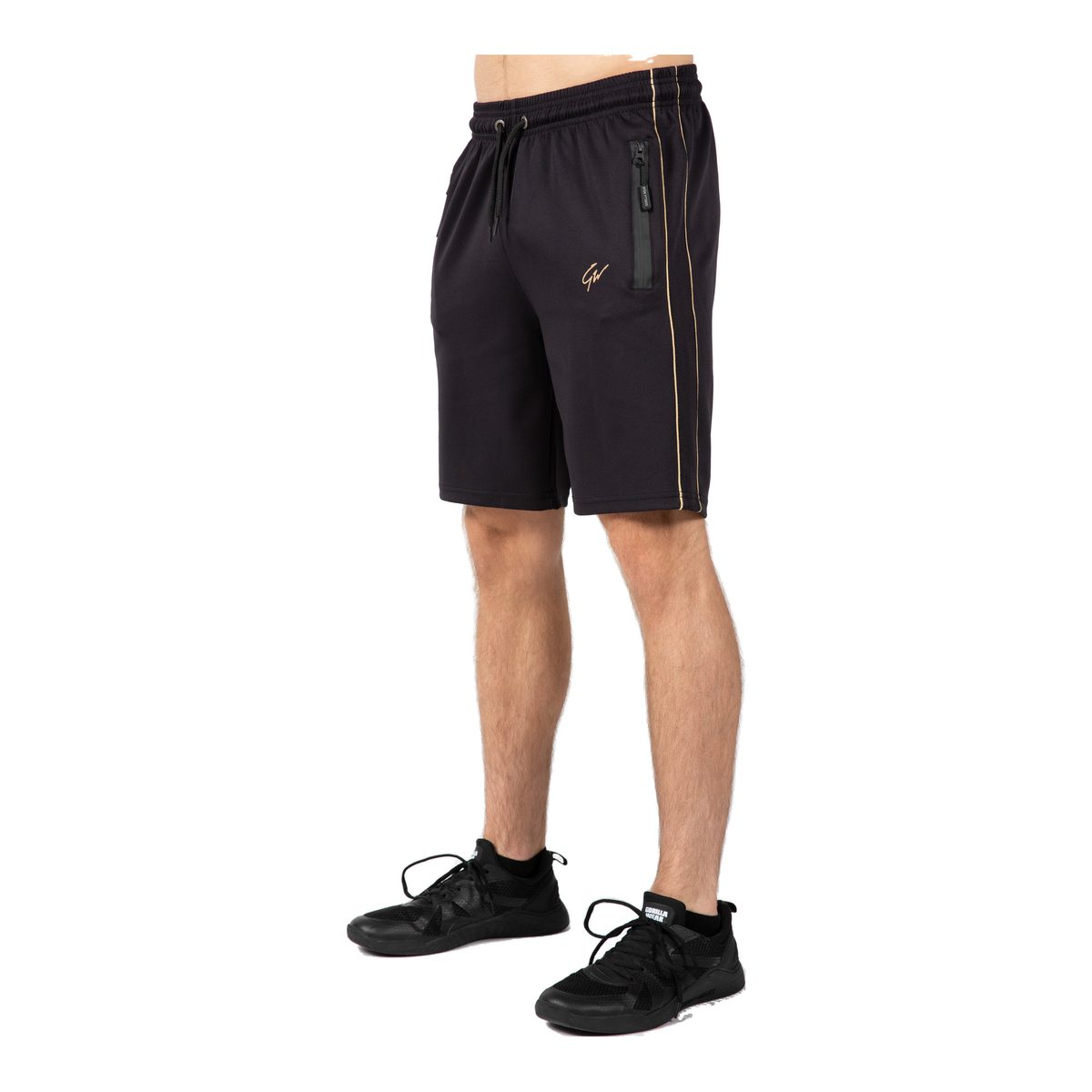 Wenden Track Shorts - Black/Gold product photo