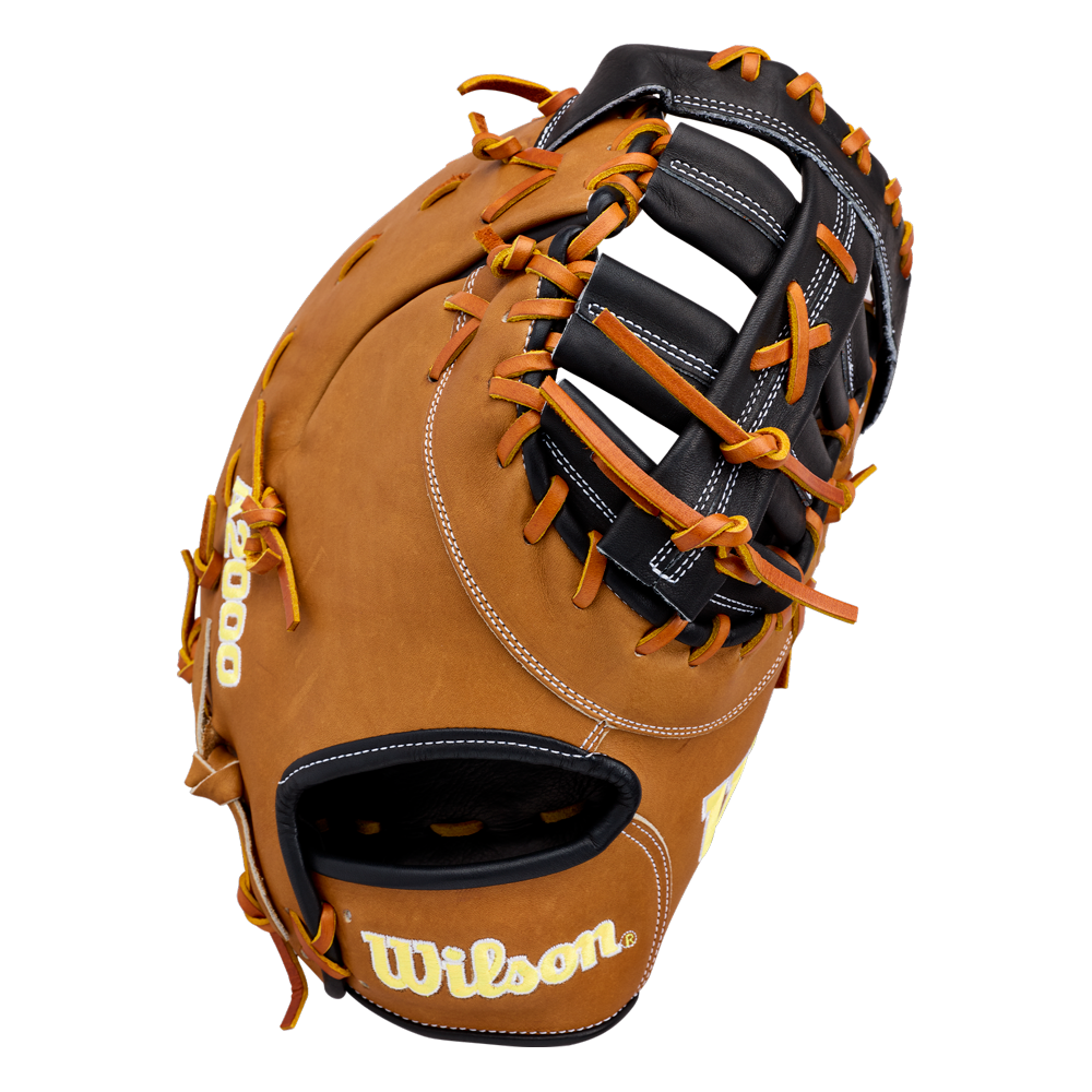 Wilson 2027 A2000 1677 12.5 inch First Base Mitt in WBG06501RT125 - back view