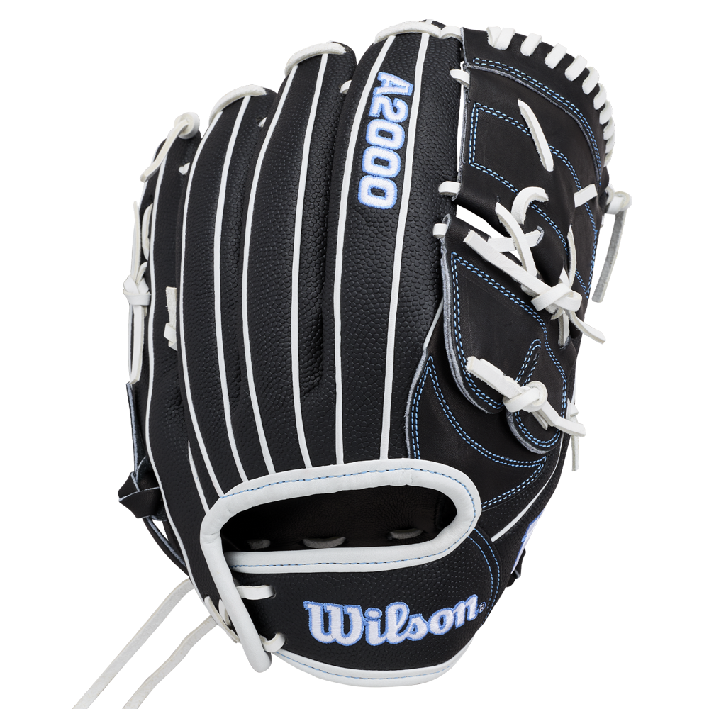 Wilson 2027 A2000 FPB25SS 12.25 inch Fastpitch Pitchers Glove in WBG07201RT1225 - back view