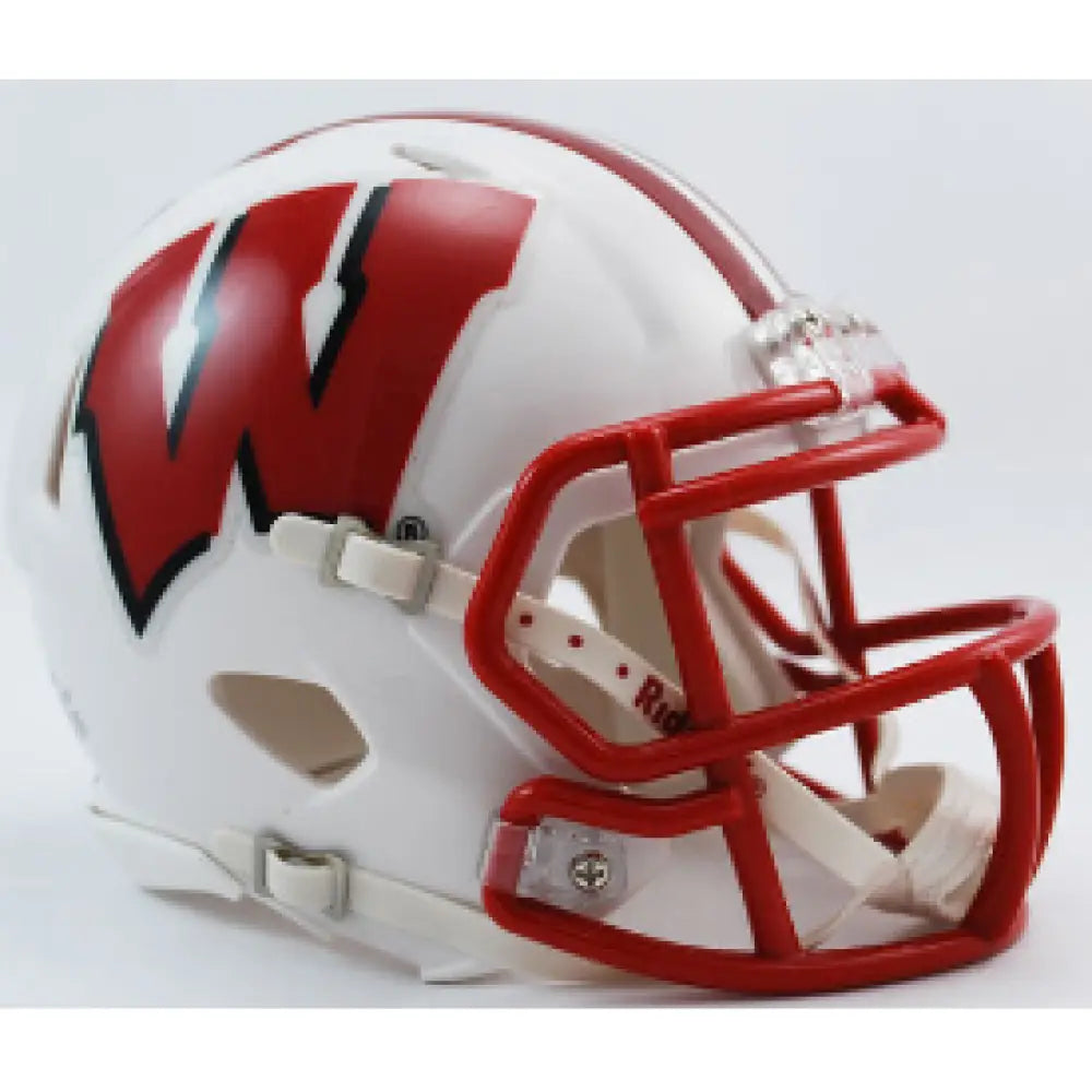 Wisconsin Badgers NCAA Mini Speed Football Helmet- NCAA