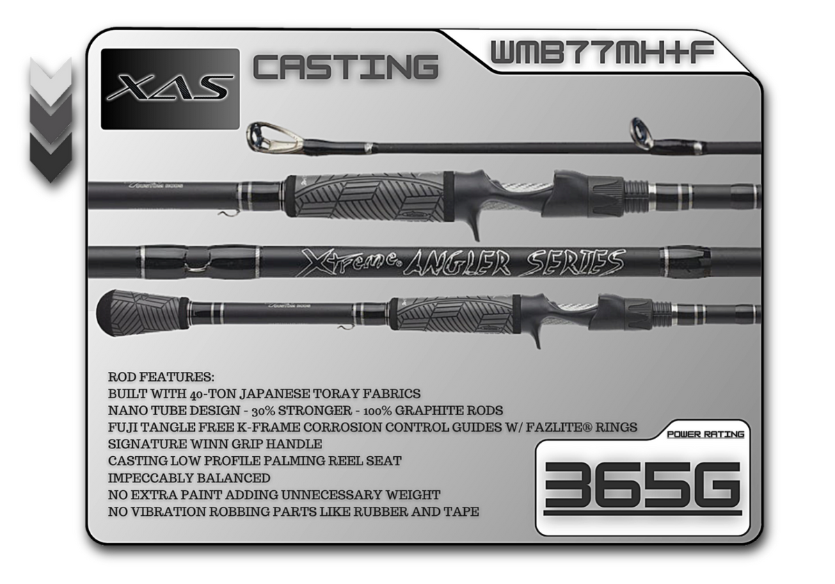 WMB77MH+F 7'7" Med-Heavy Plus Fast - Legacy Brand Logo
