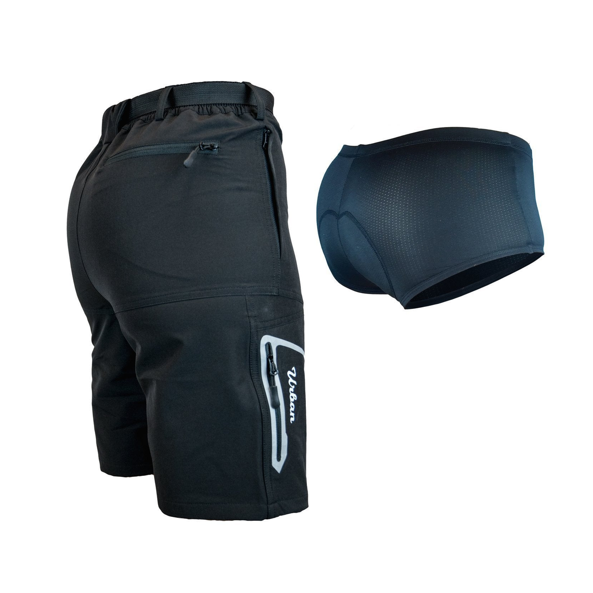 Women’s Grinder MTB Mountain Bike Shorts – Loose Fit with Zip-Secured Pockets and Quick-Dry Comfort - D139, D140, D141, D142, D143 - Great Call Athletics