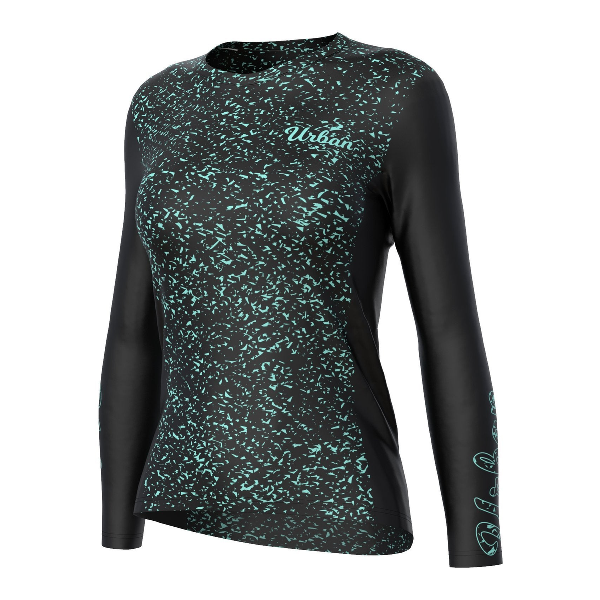 Women's Long Sleeve MTB Mountain Bike Cycling Jersey - D344, D345, D346, D347, D348, D448 - Great Call Athletics