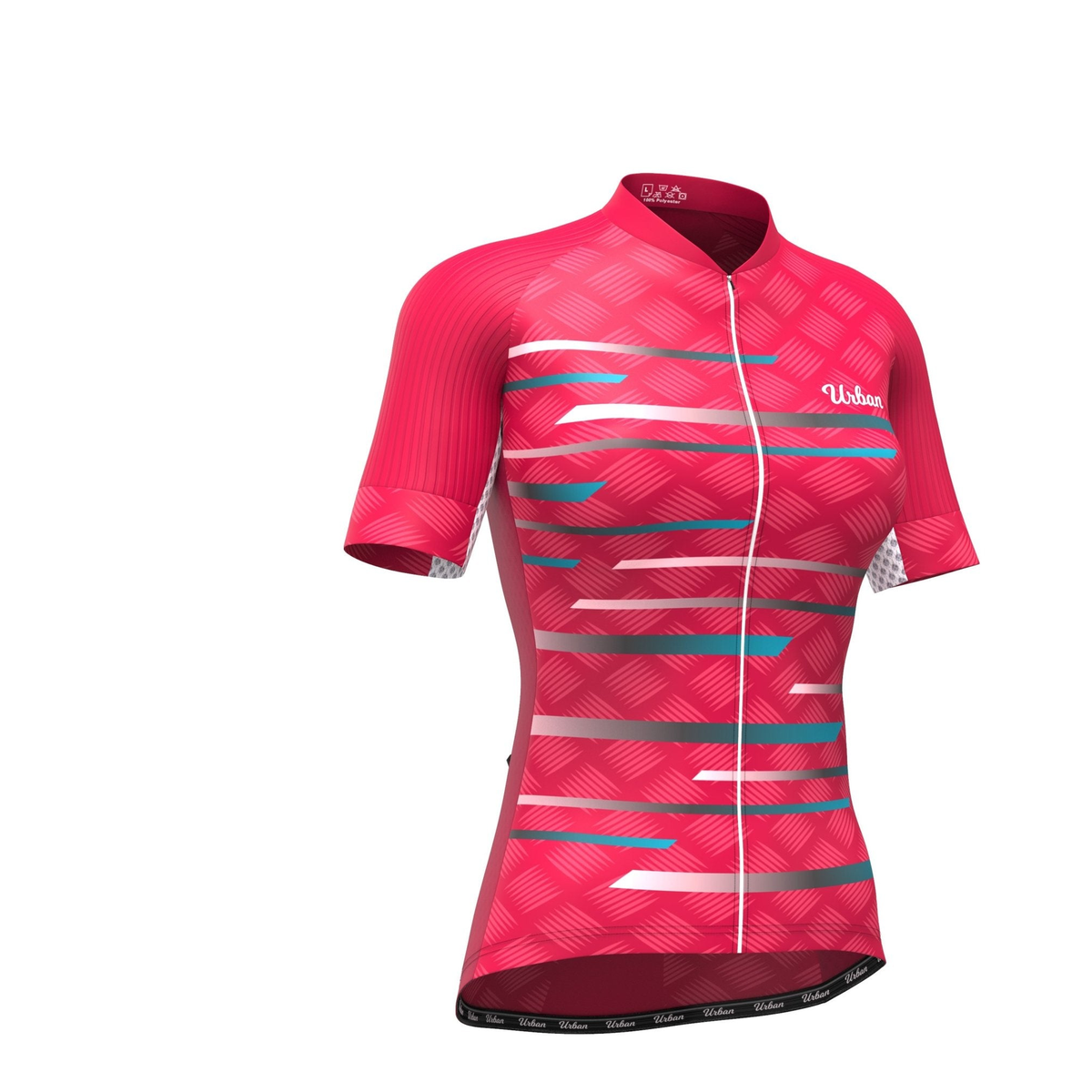 Women's Pro Series Red Cycling Short Sleeve Jerseys / Bib Shorts - D201, D202, D203, D204, D205, D206 - Great Call Athletics