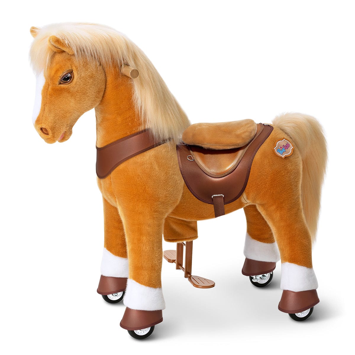 Model Y® Horse Ride-On Toy Age 4, 7, Light Brown