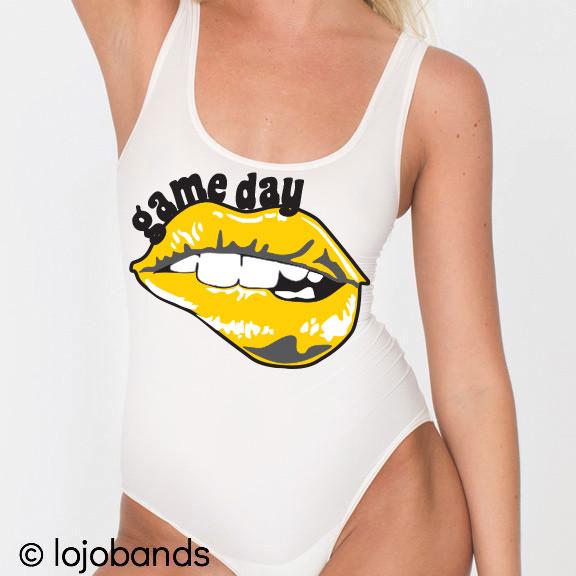 Black & Yellow Game Day Bodysuit