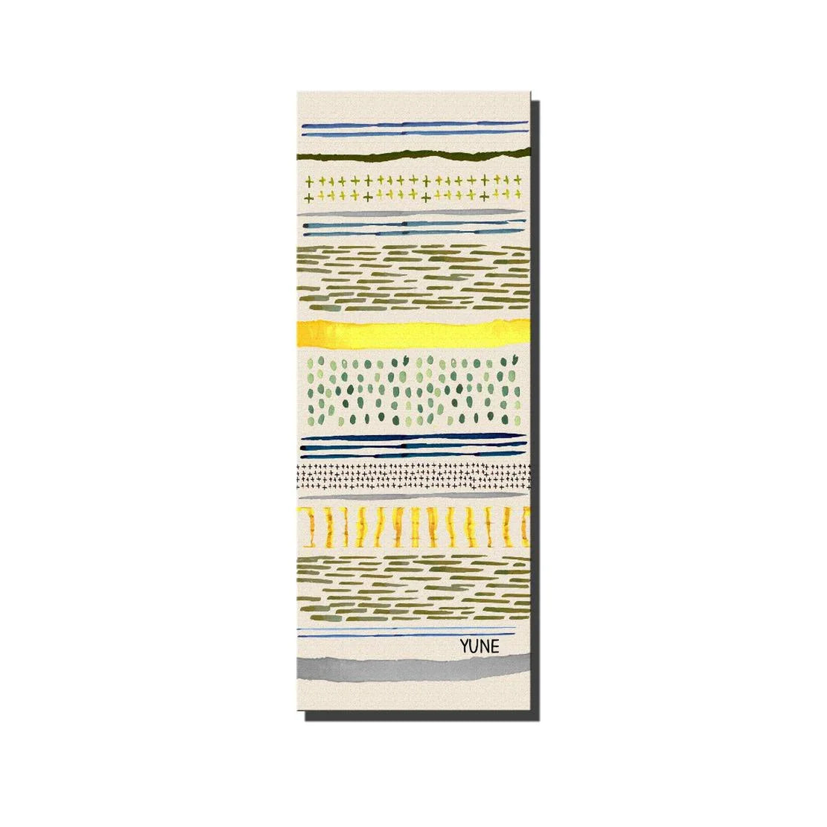Yoga Mat | 6mm Thick | Beige| Non-Slip | Eco Friendly | Yune Yoga | Reed product photo