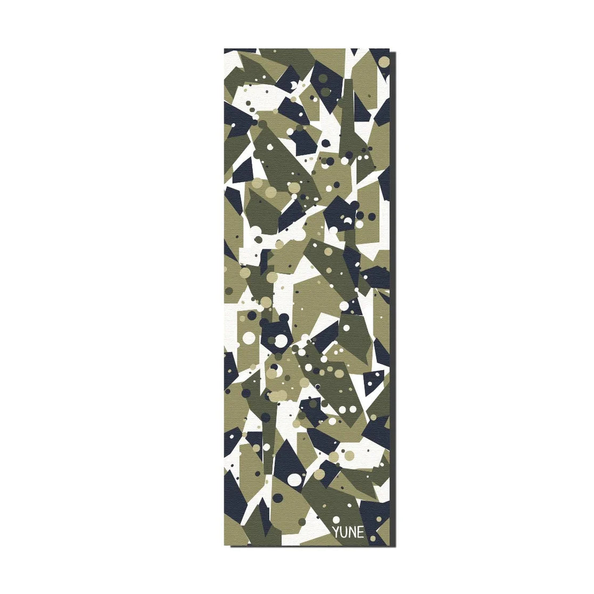 Yoga Mat | 6mm Thick | Green | Non-Slip | Eco Friendly | Yune Yoga | Granite product photo
