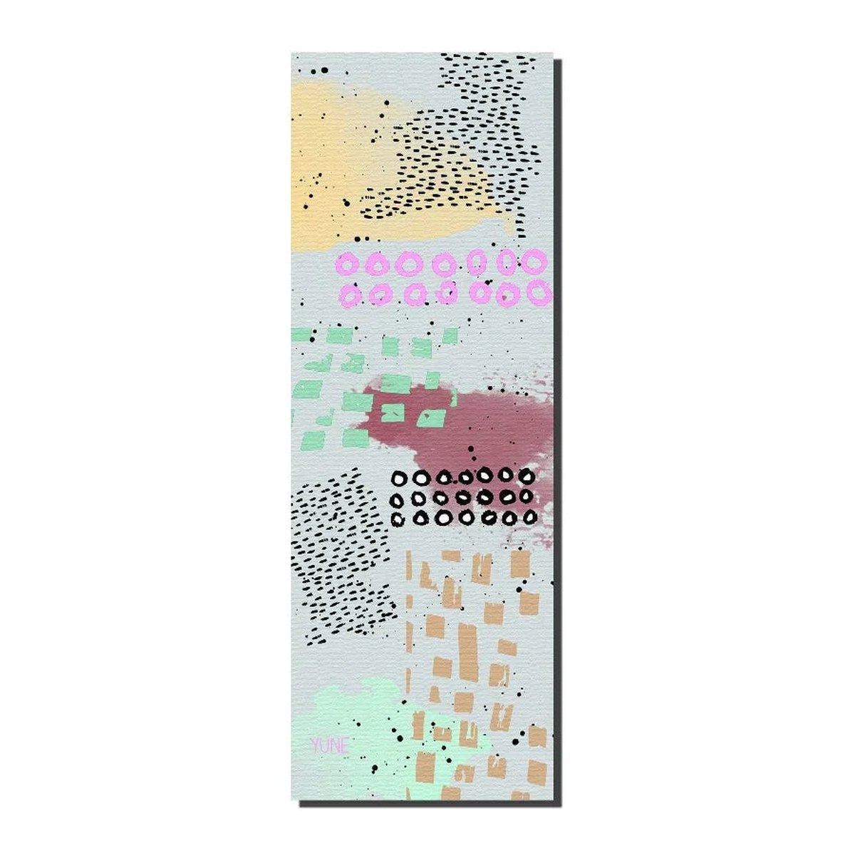 Yoga Mat | 6mm Thick | Multicolor | Non-Slip | Eco Friendly | Yune Yoga | Hemlock product photo