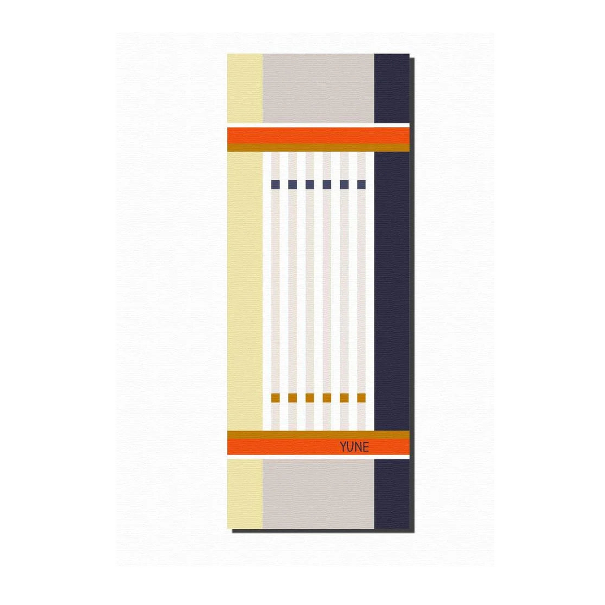 Yoga Mat, 6mm Thick, Multicolor, Non-Slip, Eco Friendly, Yune Yoga, Timon product photo