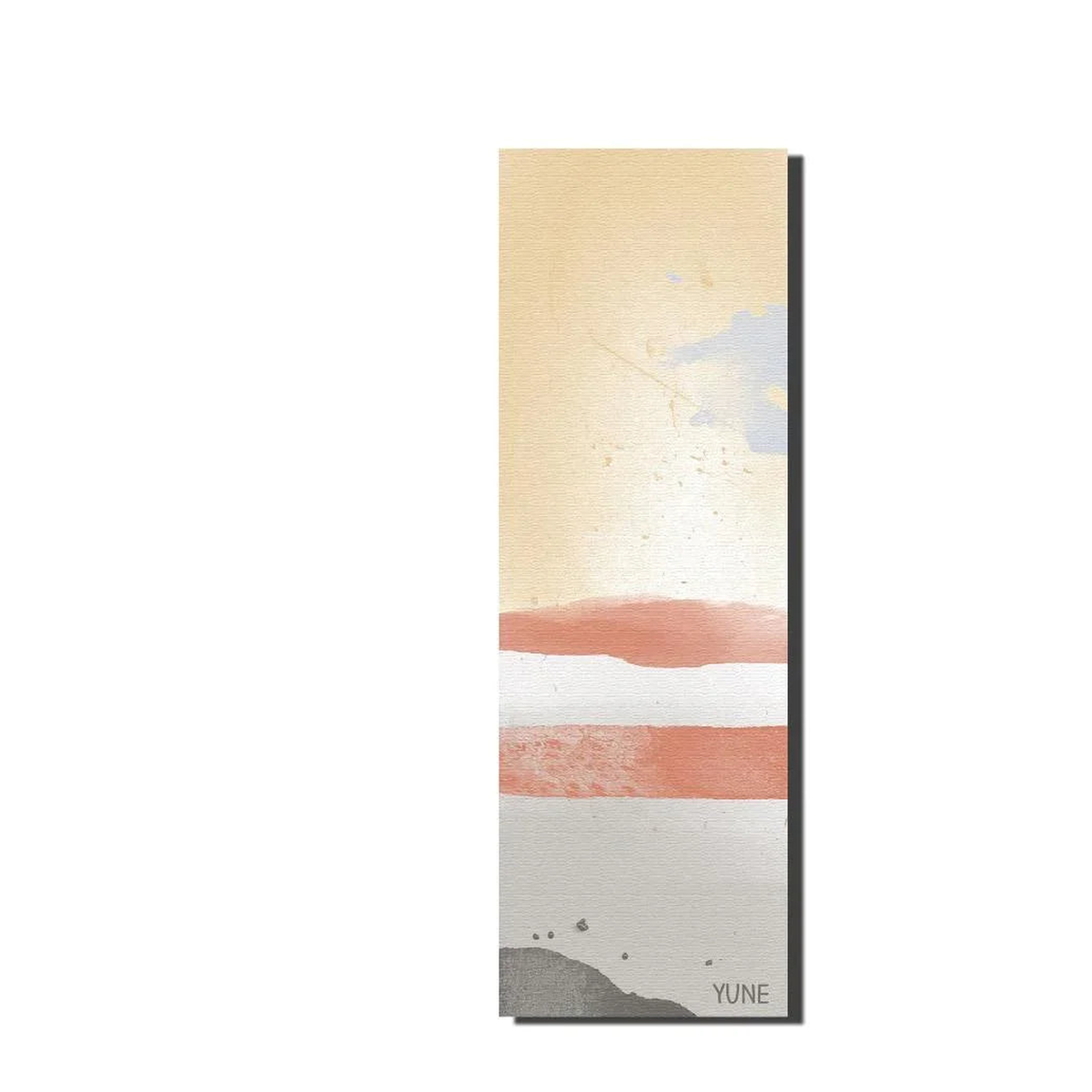 Yoga Mat | 6mm Thick | Tan | Non-Slip | Eco Friendly | Yune Yoga | Scorpio product photo