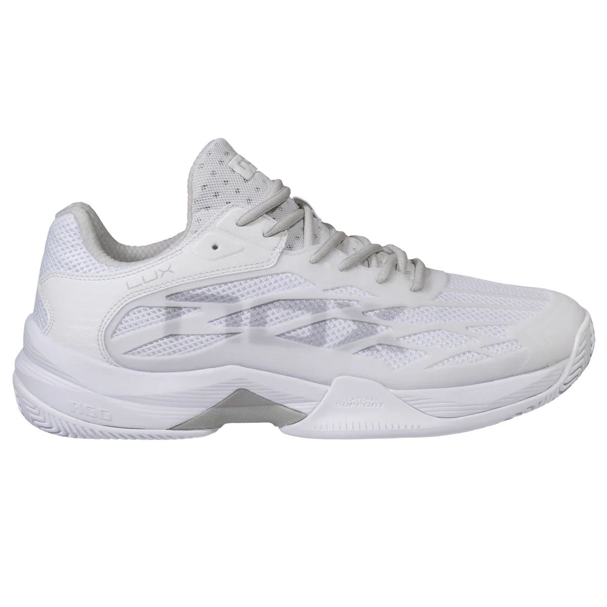 NOX AT10 LUX 2 Padel Shoes, White - Side View