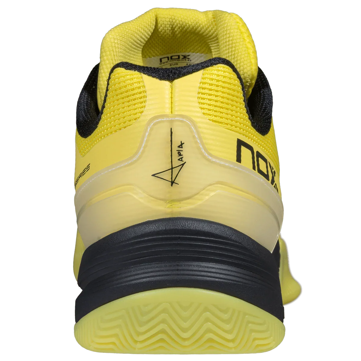NOX AT10 PRO Padel Shoes, Summer Yellow - Alternate View 4