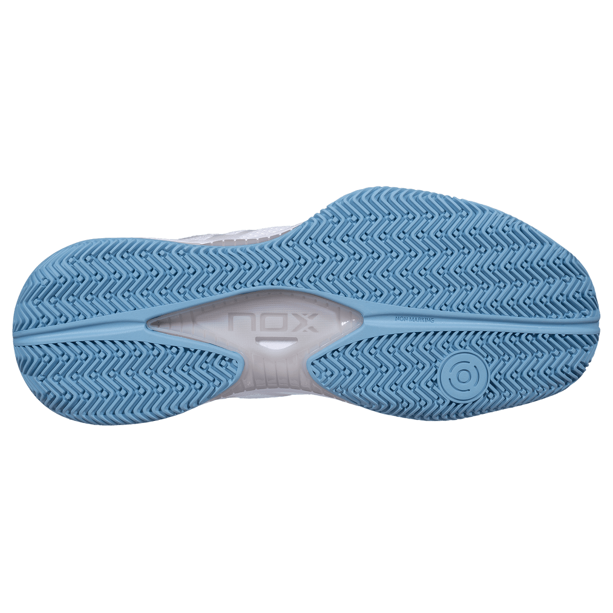 NOX NERBO Padel Shoes, Sunset Blue - Alternate View 6