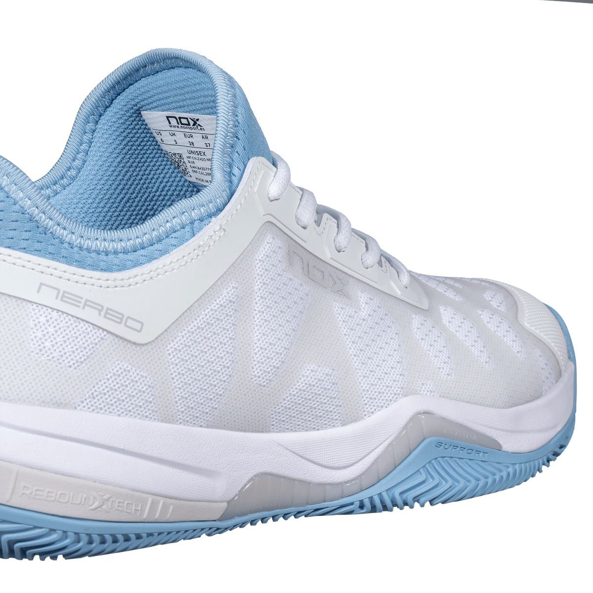 NOX NERBO Padel Shoes, Sunset Blue - Alternate View 3