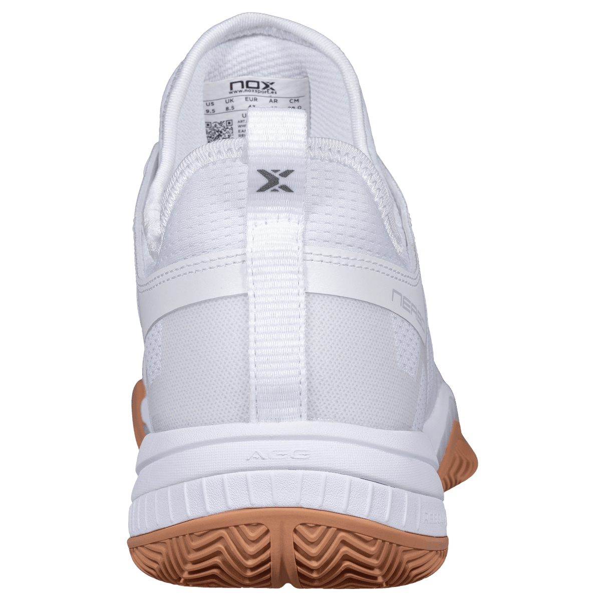 NOX NERBO Padel Shoes, White - Alternate View 6