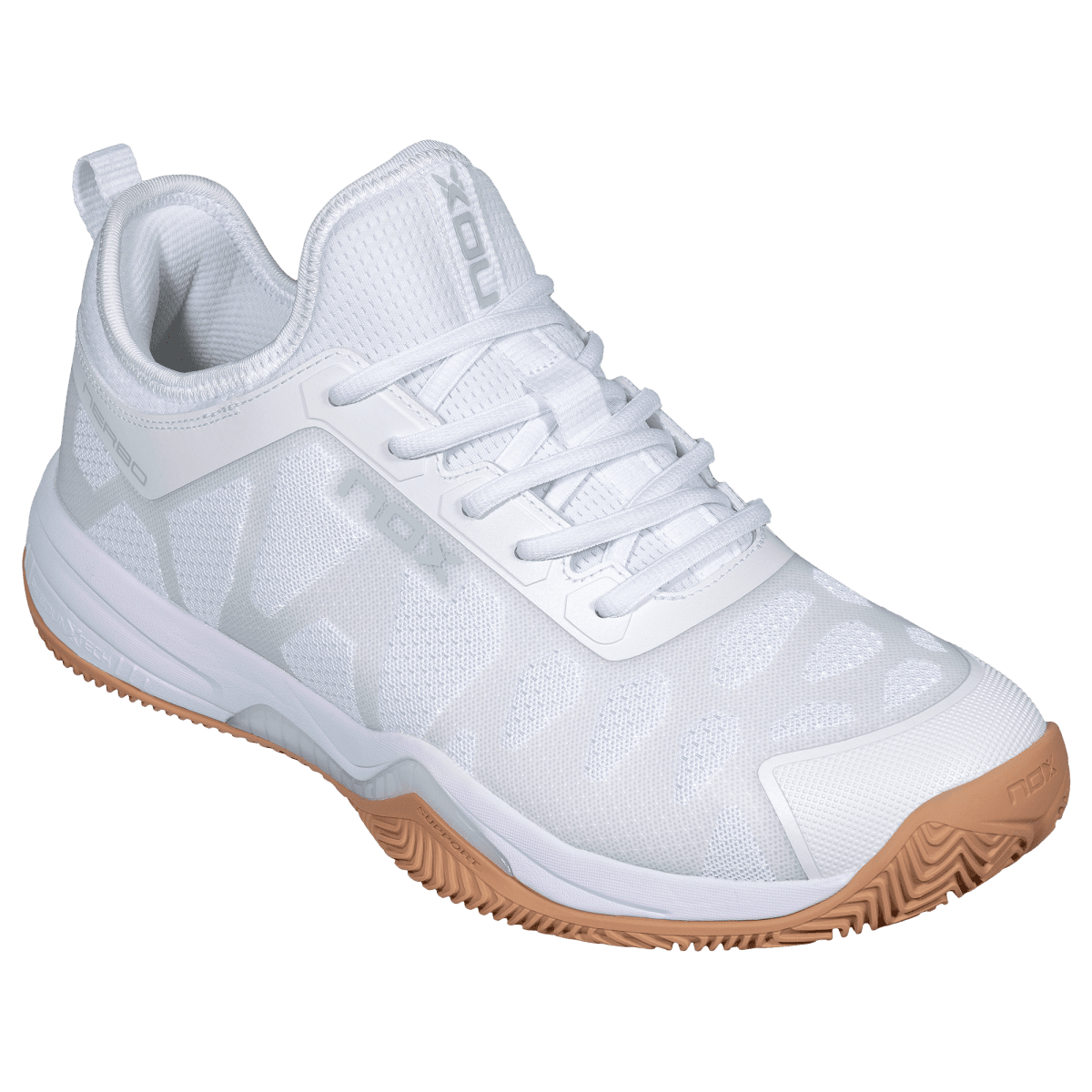 NOX NERBO Padel Shoes, White - Alternate View 1