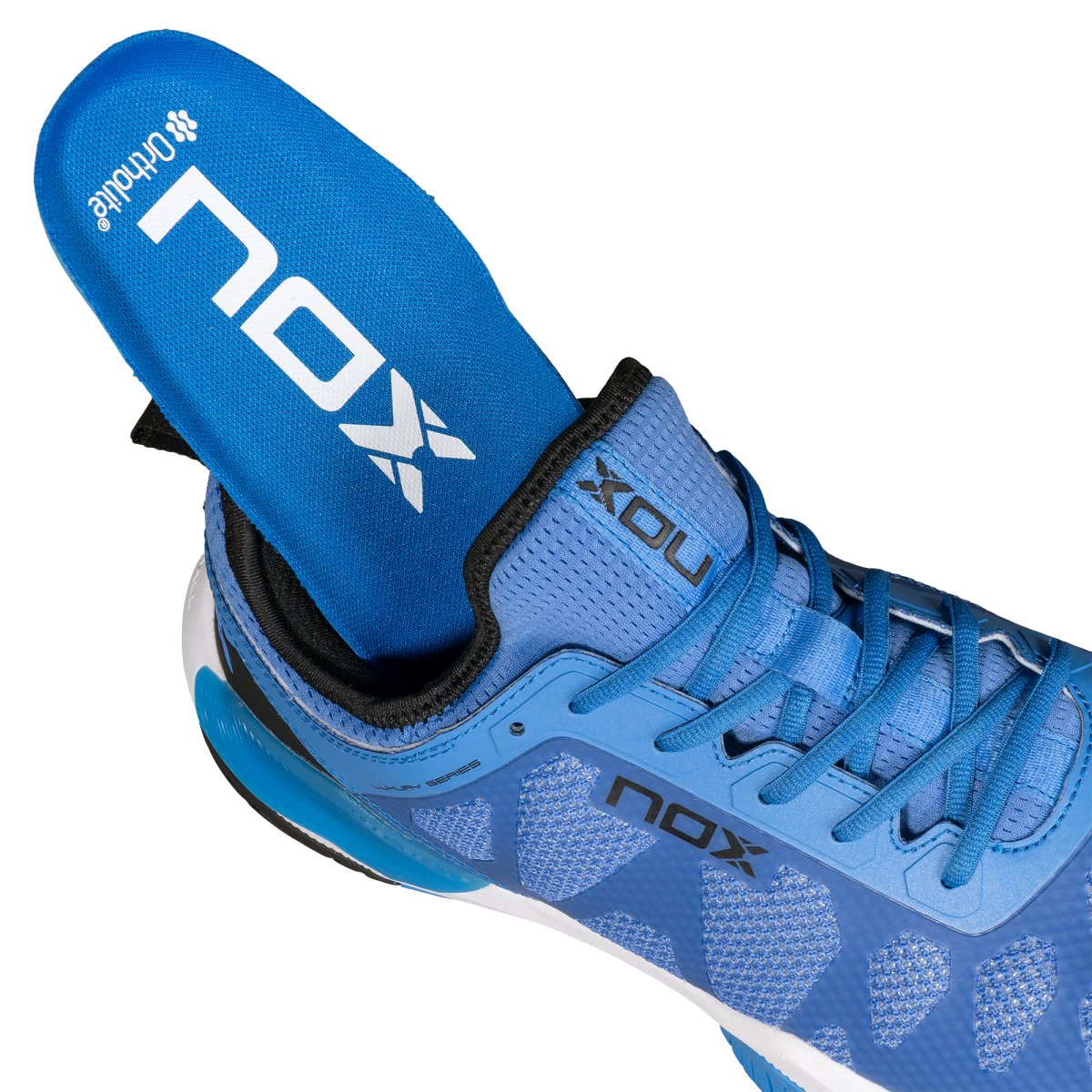 NOX LUX NERBO 1 Pickleball Shoes, Palace Blue - Alternate View 8