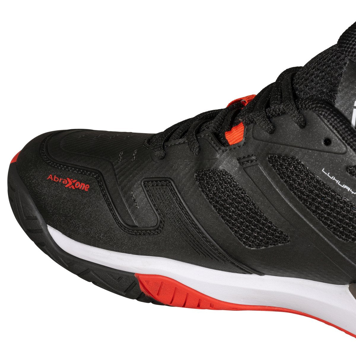 NOX LUX NEXO 1 Pickleball Shoes, Black/Lava Red - Alternate View 6