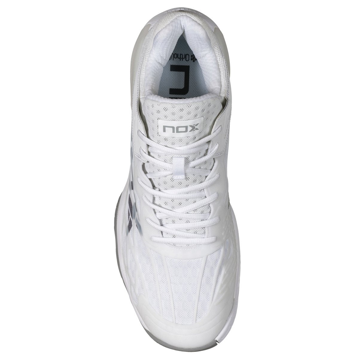 NOX LUX TEMPO Pickleball Shoes, White - Alternate View 3