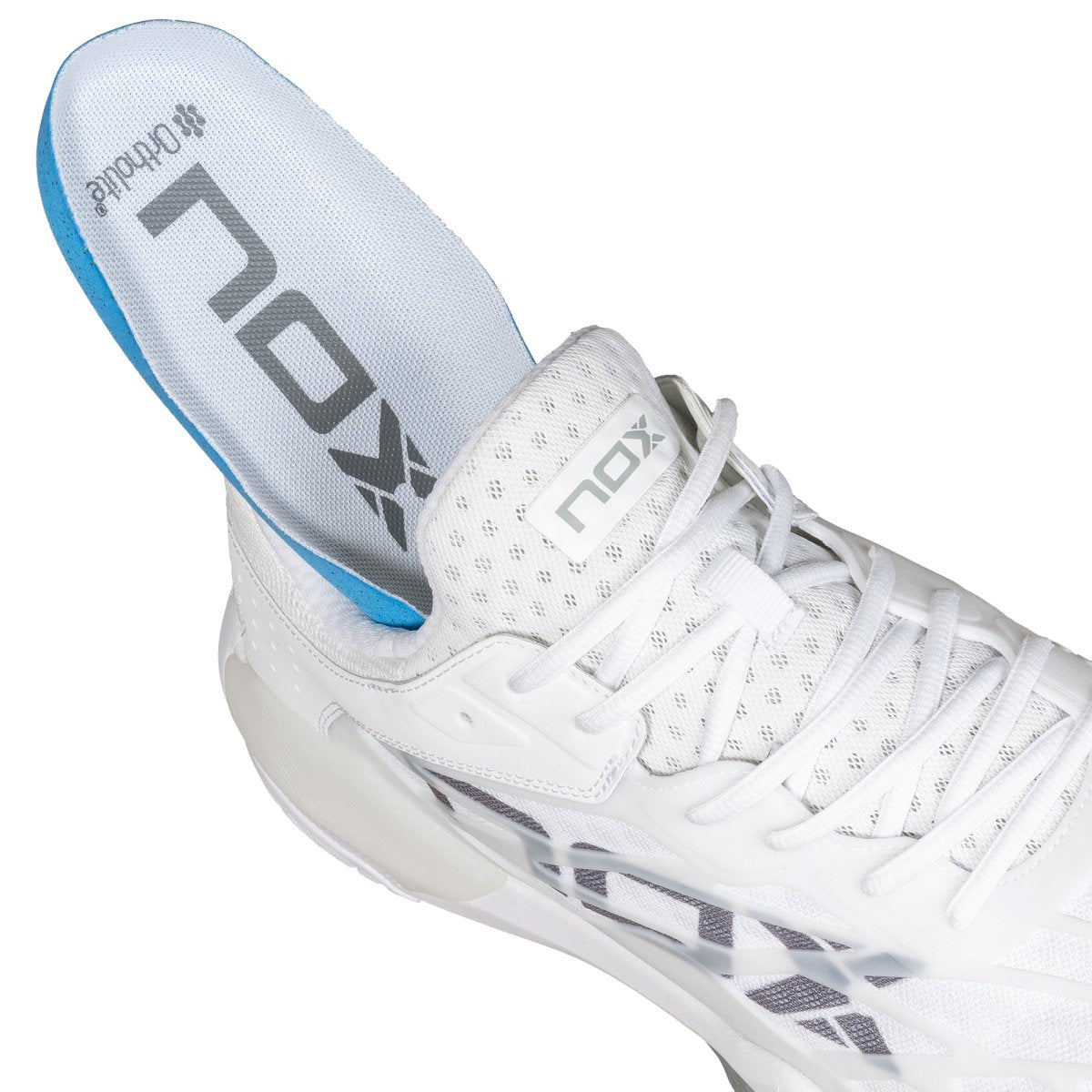NOX LUX TEMPO Pickleball Shoes, White - Alternate View 8
