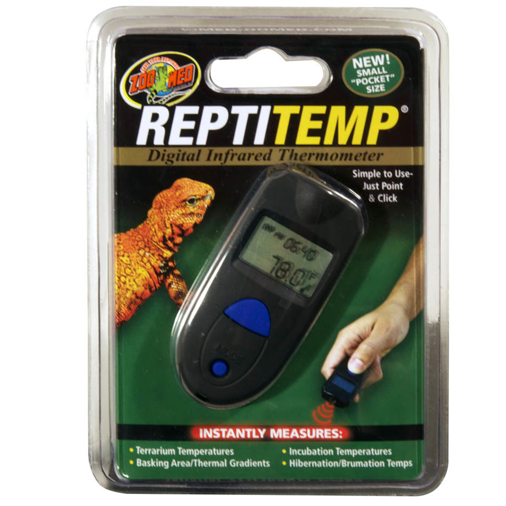 Zoo Med ReptiTemp Digital Infrared Thermometer Black