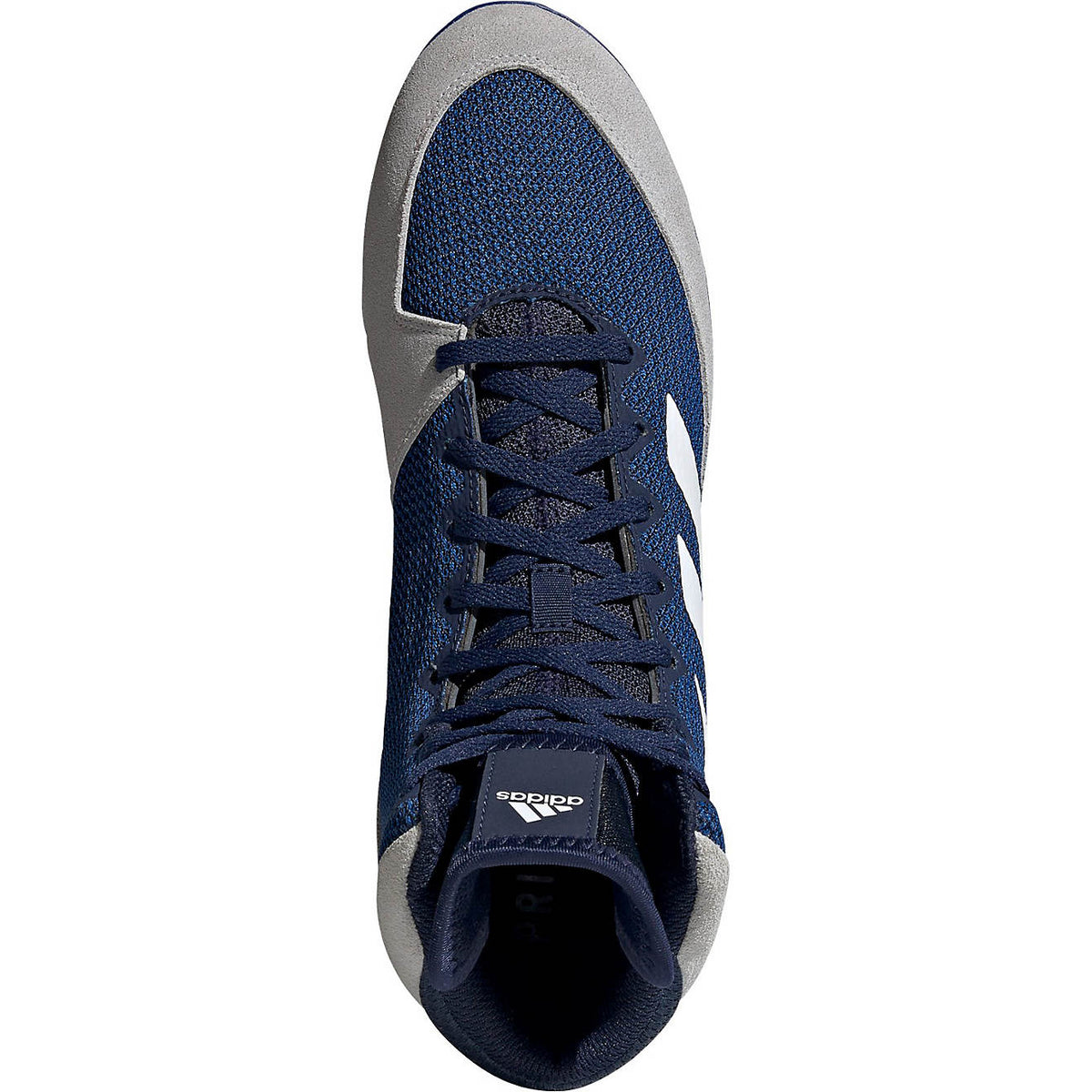 Adidas 232 Mat Wizard 5 Wrestling Shoes - Navy Gray White