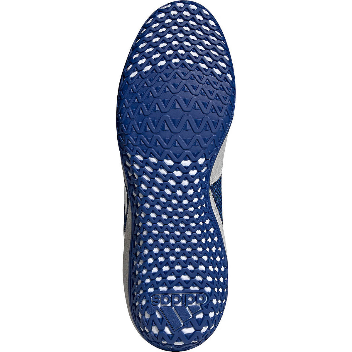 Adidas | FZ5384 | Asistente de tapete 5 | Zapatos de lucha azul marino/gris/blanco 