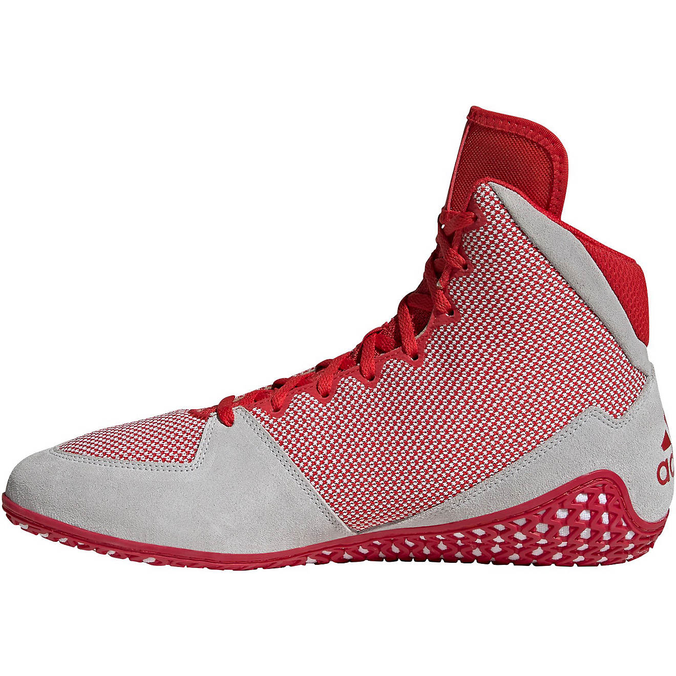 Red youth wrestling store shoes