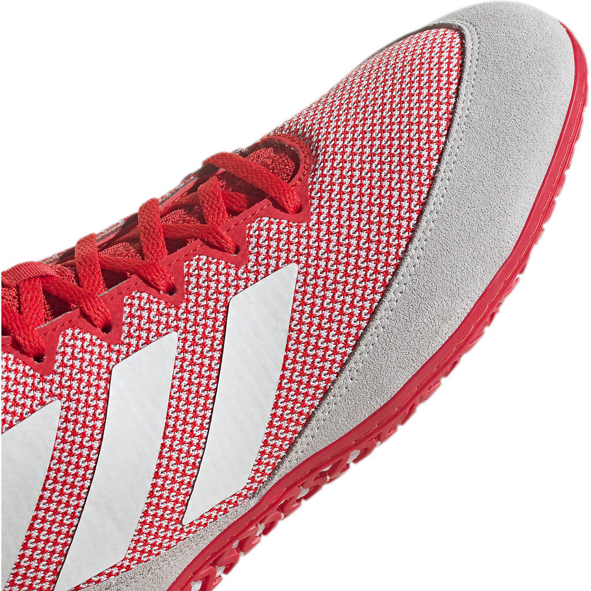 Adidas | FZ5382 | Mat Wizard 5 | Red/Grey/White Wrestling Shoes