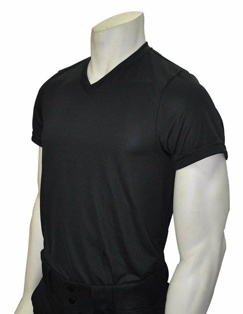 Smitty | USA-409 | Black | Loose Fit V-Neck Shirt | Compression Wear Polyester