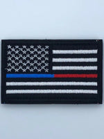 USA American Flag Patch 2" x 3" Hook & Loop Military Tactical | Choice of Flag