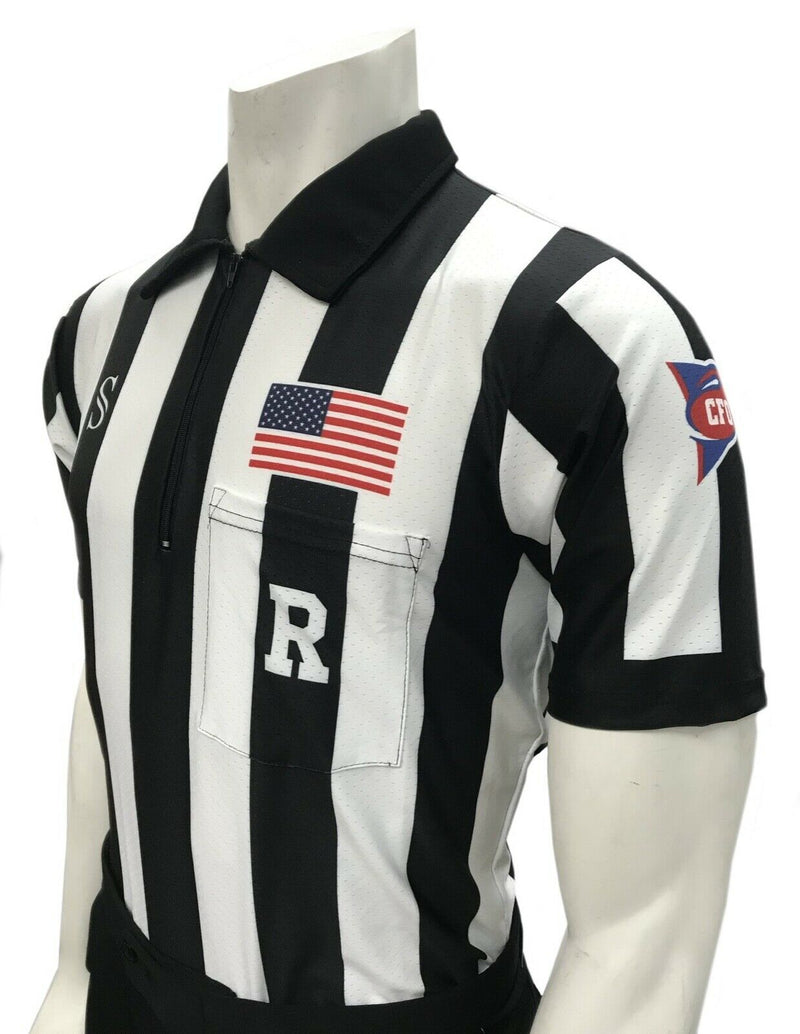 Smitty | USA115CFO | Collegiate CFO Football Referee Short Sleeve Shirt