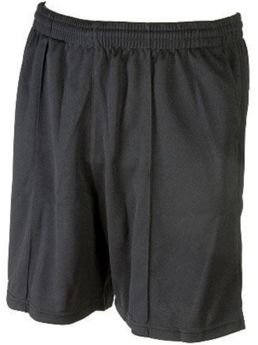 Smitty | SOC-100 | Black Soccer Shorts | 100% Polyester