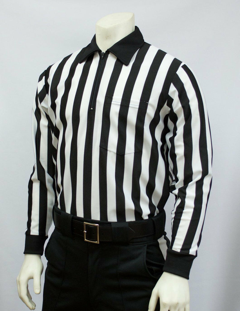 Smitty | FBS-102 | 100% Polyester Long Sleeve Shirt | 1" Stripes